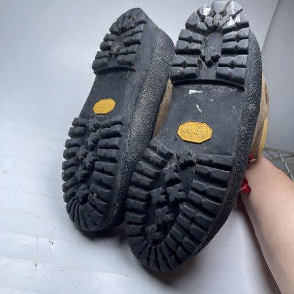 VTG Leather LOWA Mountaineering Hiking Boots Germany Made Women Size 7 US Read* - Picture 7 of 16